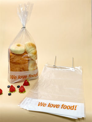 Poly PP Wicket Bag Bread Bag Transparent Package Printed 10 Colours
