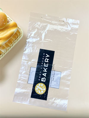 Poly PP Wicket Bag Bread Bag Transparent Package Printed 10 Colours