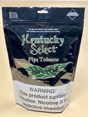 Customized CMYK Printed Aluminum PP PE Laminated Tobacco Bag with Gravure Printing