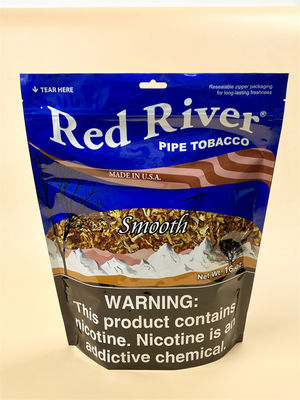 Custom Laminated Cigarette Tobacco Bags Freshness Sealing with Customized Printing