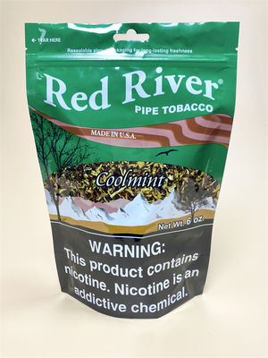 Personalized Gravure Printed Laminated Tobacco Leaf Bags in Aluminium