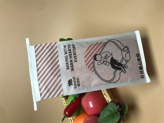 Customized Recycle Bread Baguette Bag Breathable Long Bag with Flat Handle