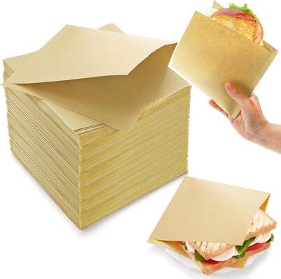 Custom Triangular Kraft Paper Bags, Eco-Friendly Disposable Bags for Snacks & Baked Goods