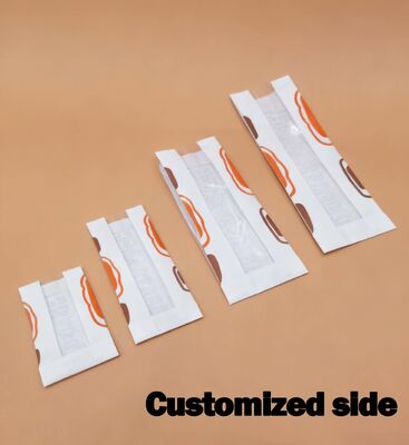 Window Flat Satchel Bag kraft bread bags with transparent window designed for bakery packaging and sustainable recycling