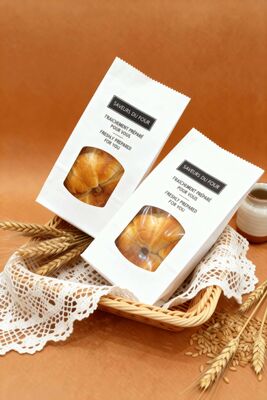 Customized Window SOS Kraft Bakery Bag Bread Bag Food Bag With Clear  Window Use For Baked Food  Tough And Good Tear  Resistance