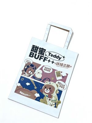 Recyclable Shopping Food Delivery Brown Craft Paper Bag Take Away Grocery Kraft Paper Carrier Bags with  Flat Handle