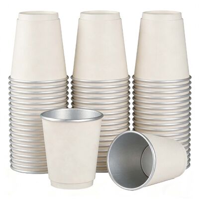 Custom High Quality Gold Foil Paper Disposable Cup Cups