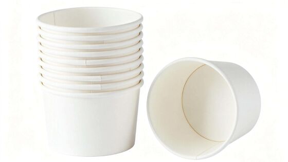 Custom Wholesale Ice cream Cups Bowls Packages Ice Cream Packaging Containers Paper Cup