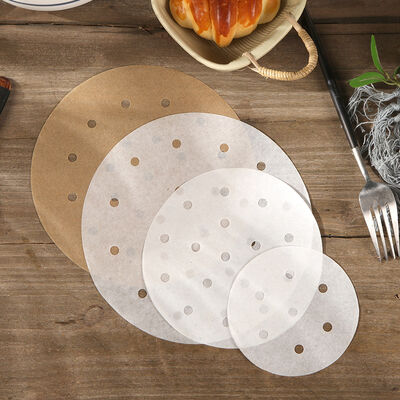 Customizable Steamer Paper - Food-Grade Non-Stick for Dumplings/Buns Ideal for Home & Commercial Use