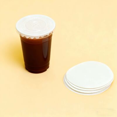 Custom Food-Grade Leak-Proof Bubble Tea Cup Seal Sheets