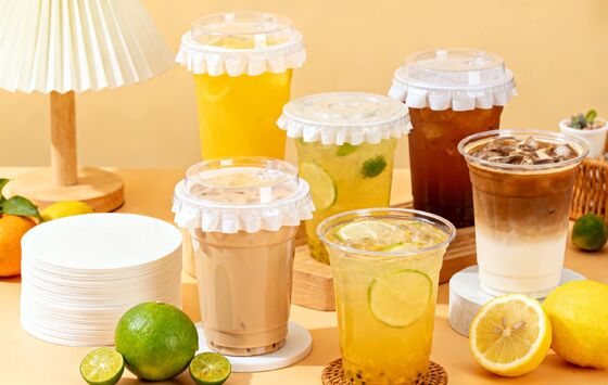 Custom Food-Grade Leak-Proof Bubble Tea Cup Seal Sheets