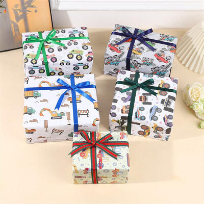 Custom Wholesale Greaseproof Disposable Recyclable Double Side gift packaging paper