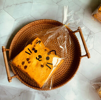 Custom Twist-Tie Plastic Bread Bags For Food Packaging