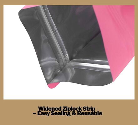 Customizable Stand up Pouch With Lock  Food Packaging Bag Ziplock Bag custom Color