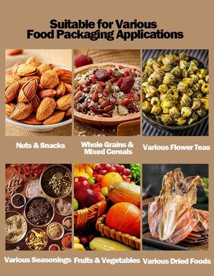 Customizable Stand up Pouch With Lock  Food Packaging Bag Ziplock Bag custom Color