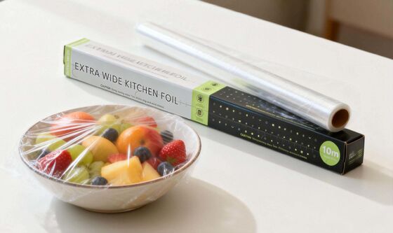 High Quality PE Clear Cling Film for Food Wrap Fruits and Vegetables Food Packaging