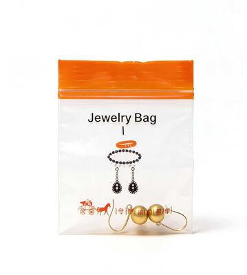 PE Self-Sealing Resealable Transparent Plastic Food Sealed Packaging Bag Jewelry Storage Waterproof Customizable