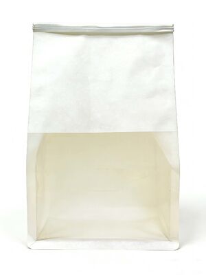 Recycle Plastic Transparent Bread Baguette Bag with Customized Strap