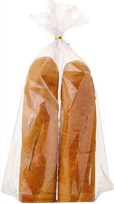 Bakery Long Baguette Recycle Plastic Bread Bags Customized Compostable