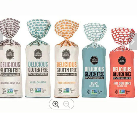 OEM / ODM Micro Perforated Bread Bag Breathable Food Plastic Bread Bag Packaging