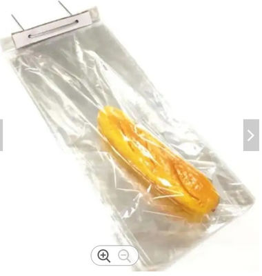 Gravure Printing Wicketed Poly Bags Polythene Bread Packaging Bags ISO