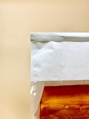 Custom Logo Long Baguette Bread Bag With Transparent Design 0.5kg Weight Recycled Paper Plastic Bag