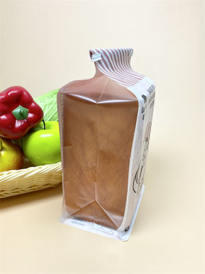 Customized Recycle Bread Baguette Bag Breathable Long Bag with Flat Handle