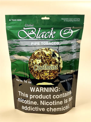 Personalized Gravure Printed Laminated Tobacco Leaf Bags in Aluminium