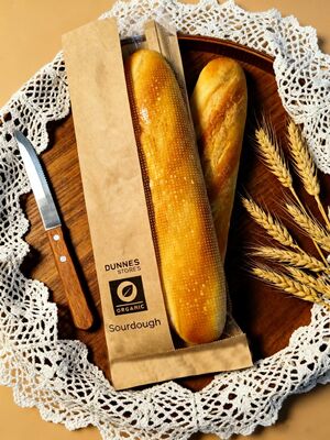 Micro Perforated Flat Satchel Kraft Paper Bag With Clear  Window Fresh And Breathable Bakery Bag Bread Bag Food Bag
