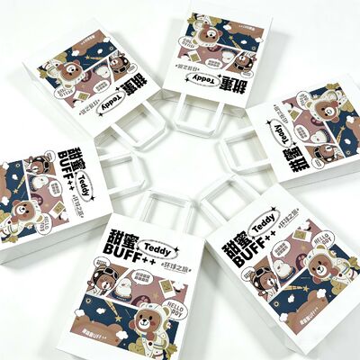 Recyclable Shopping Food Delivery Brown Craft Paper Bag Take Away Grocery Kraft Paper Carrier Bags with  Flat Handle