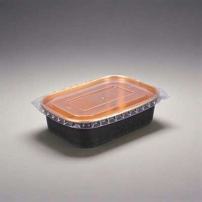 Custom High Quality Gold Foil Silver Foil Paper Salad Box Paper Disposable