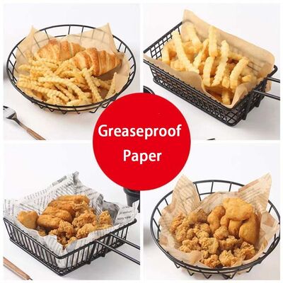 Custom Fast Printed Food Wrapping Packaging Deli Hamburger Wrapper Burger Wrap Greaseproof Sandwich Paper