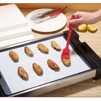 Factory Food Grade Greaseproof Custom Size Silicone Paper Baking Paper