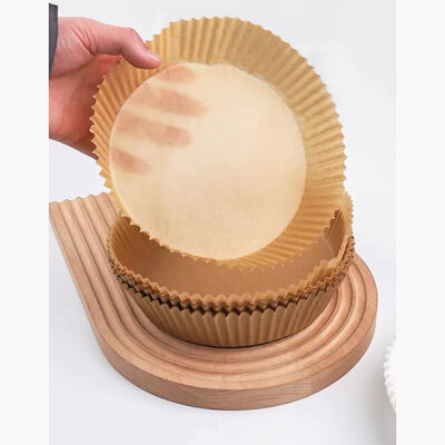 Customized Airfryer Water-proof air Fryer Disposable Paper Liners square Parchment Food Baking Reusable No Stick Liner Bowl Plates