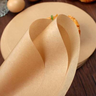 Factory Food Grade Greaseproof Custom Size Silicone Paper Baking Paper