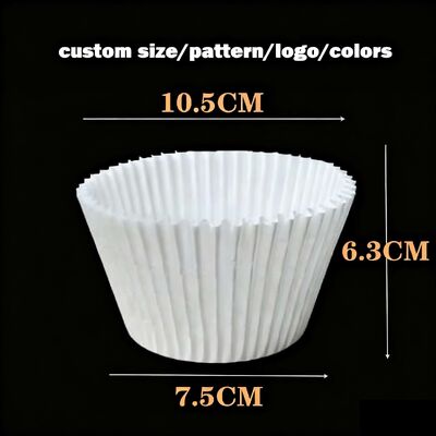 Disposable Baking Cake Paper Cups, Oil-Resistant Muffin Liners for Home Baking Custom Designs