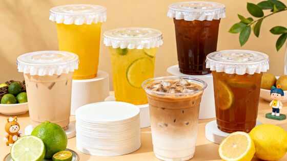 Custom Food-Grade Leak-Proof Bubble Tea Cup Seal Sheets
