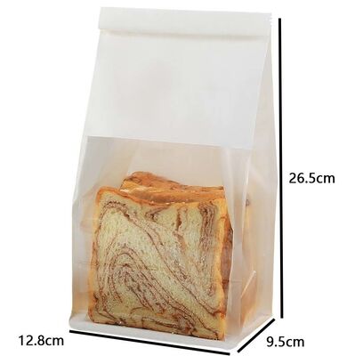 Custom Bread Bag With Tin Tie For Food Packaging