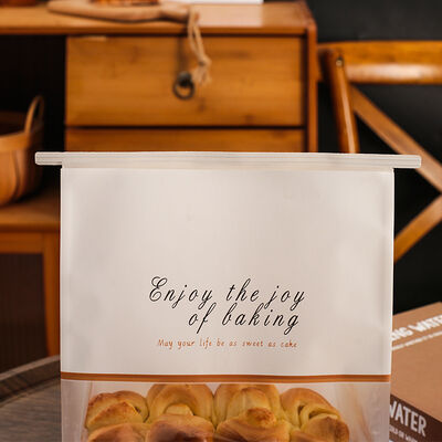 Custom Bread Bag With Tin Tie For Food Packaging
