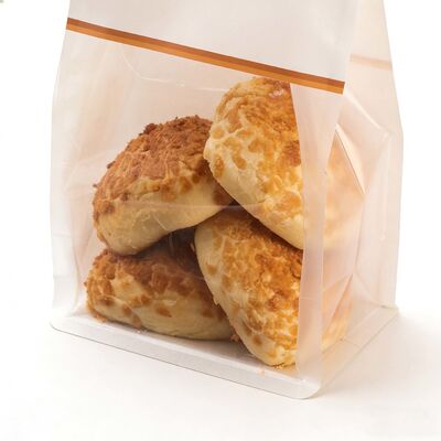 Custom Bread Bag With Tin Tie For Food Packaging