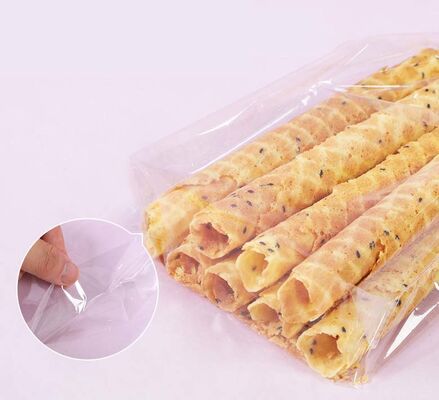 Custom Twist-Tie Plastic Bread Bags For Food Packaging