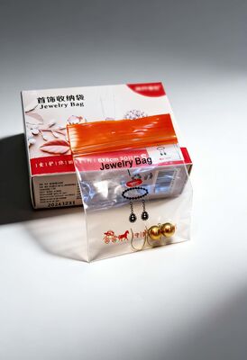 PE Self-Sealing Resealable Transparent Plastic Food Sealed Packaging Bag Jewelry Storage Waterproof Customizable