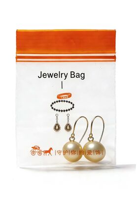 PE Self-Sealing Resealable Transparent Plastic Food Sealed Packaging Bag Jewelry Storage Waterproof Customizable