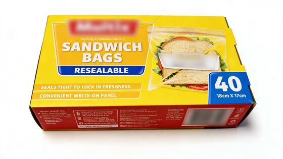 Custom Printable Eco-Friendly Degradable Food Bags Leak-Proof Oil-Proof Lightweight for Light Food Breakfast Takeaway Packing