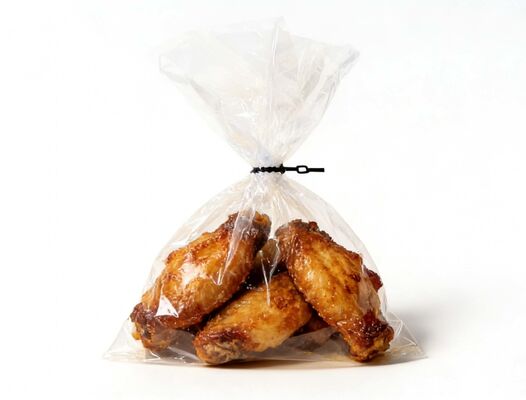 Custom Food Grade Clear PET  Plastic Heat Resistance Microwave Meat Seafood Chicken Turkey Roasting Cooking Oven Bags