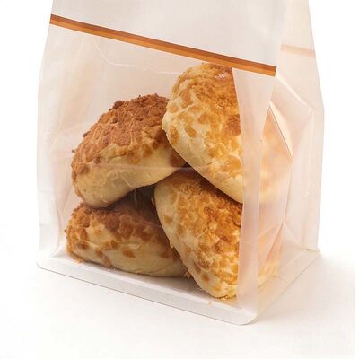 Customized Logo Baguette Bread Bags With  Printing Recycled Paper Plastic Bag